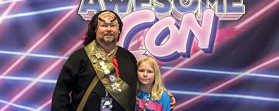 AER: Cosplay for our cadet at Awesome Con in D.C. !