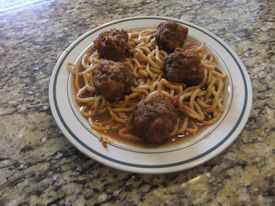 KAG Cooking – Gagh Topped with Meatballs and Syrup of Squill