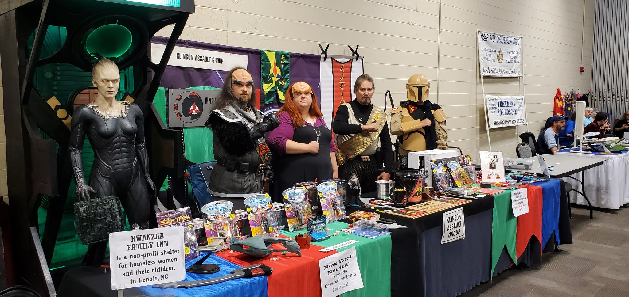 Hickory Comic Con Invasion! Klingon Assault Group